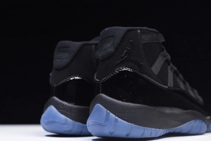 Chep Onekick Cap 378037-005 and Air 11 black Jordan Gown 0709